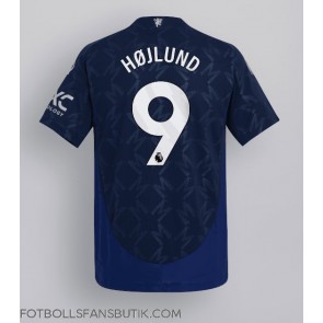 Manchester United Rasmus Hojlund #9 Replika Bortatröja 2024-25 Kortärmad